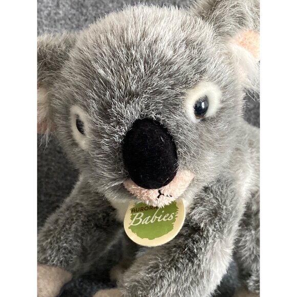 VTG Aurora World Babies Koala Myoni Bear Sitting Plush Gray Toy Stuffed Animal B - Picture 2 of 12